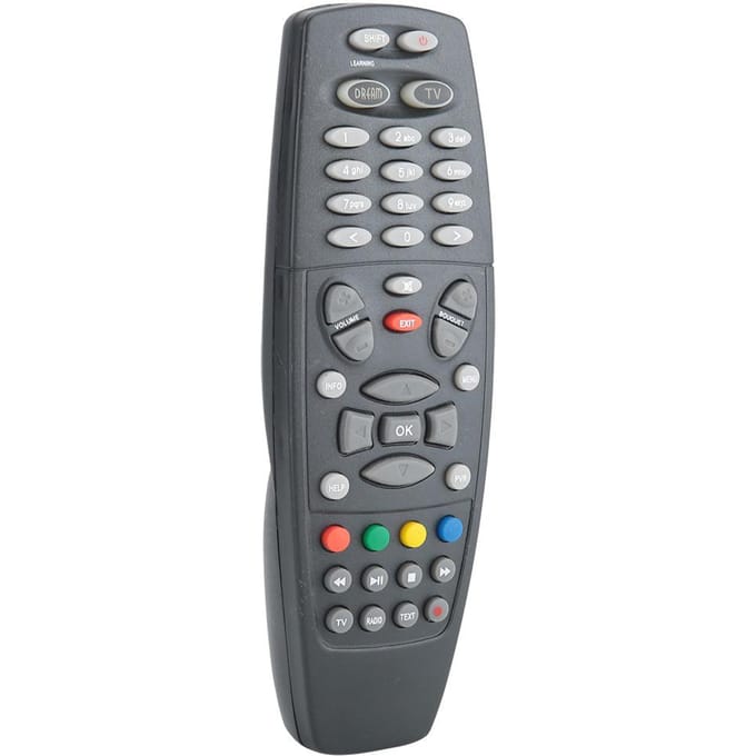 Télécommande de remplacement pour décodeur Smart TV Dreambox 800HD 800SE DM800 CSSE gray
