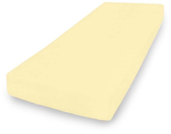 Jersey Hoeslaken met Elastiek 220x200 - Crème Premium