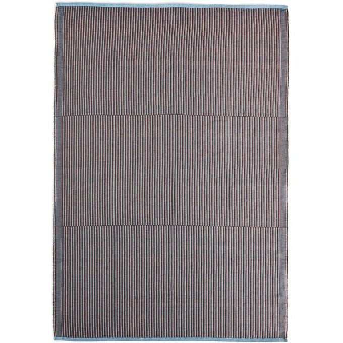 HAY Tapis Tapijt - chestnut&blue - 170 x 240 cm