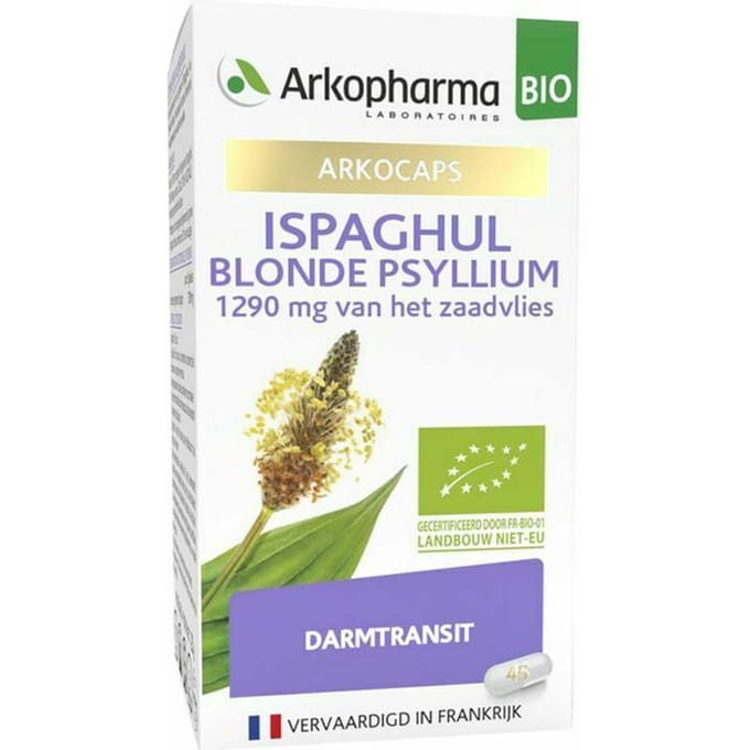 Arkocaps Ispaghul Psyllium Blond Bio 45 Capsules