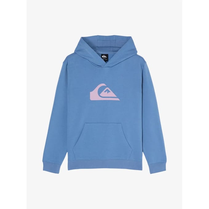 Quiksilver Comp Logo Hoodie Blauw 12 Years Jongen