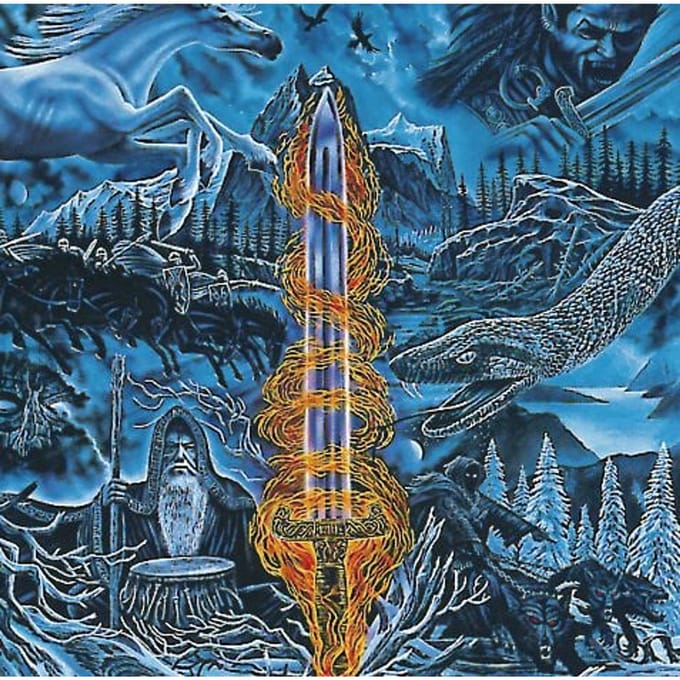 Bathory CD - Blood On Ice - voor Geen - standaard
