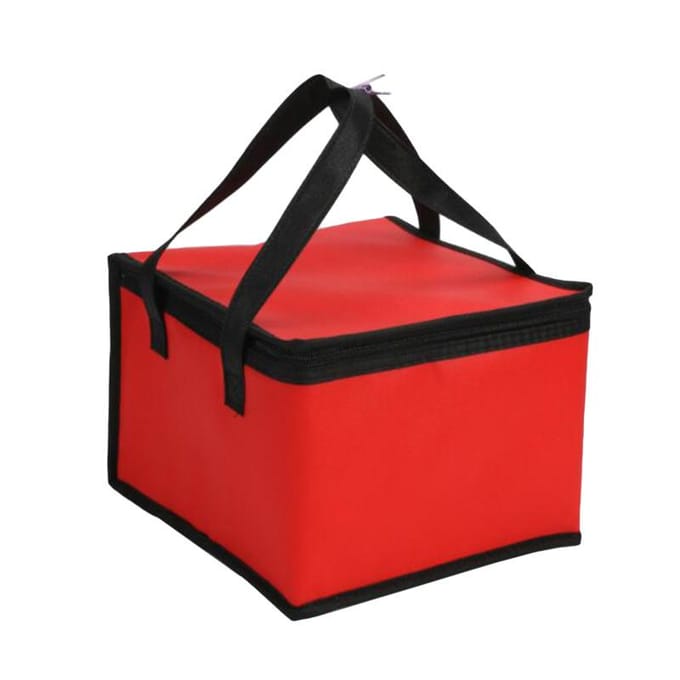 Waterdichte koeltas Picknick geïsoleerde lunchbox Opvouwbaar ijspak Draagbaar voedsel Thermische tas Drankdrager Levering Functioneel black