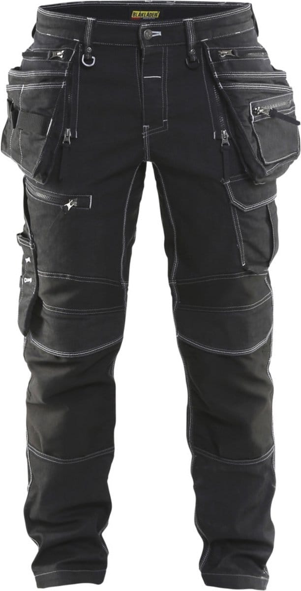 Blaklader Werkbroek denim stretch X1900 1990-1141 - Zwart - D84