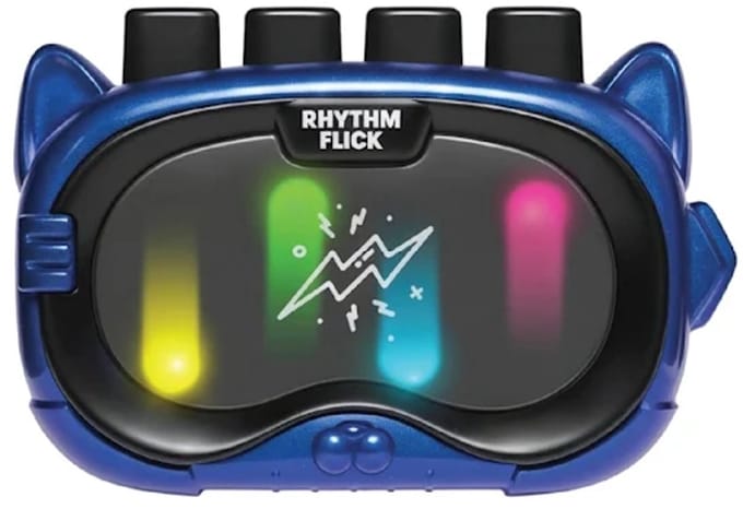 SEZGoods Rhythm Flick Spelcomputer – Muziek- & Reactiespel – Pocket Design – Meerdere Levels – Met Licht- & Geluidseffecten