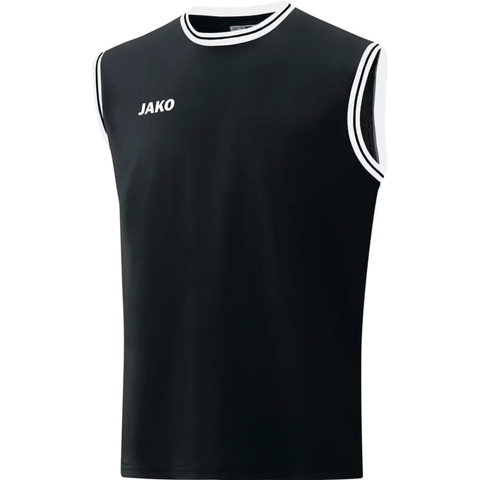 Jako Center 2.0 Basketbalshirt Heren - Wit / Zwart | Maat: M