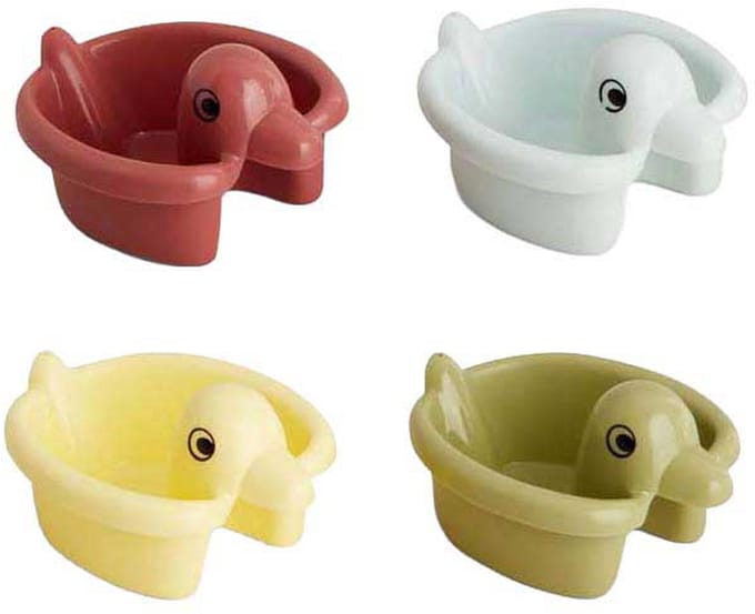 Viking Toys Ecoline - Set van Badeendjes - 4st.