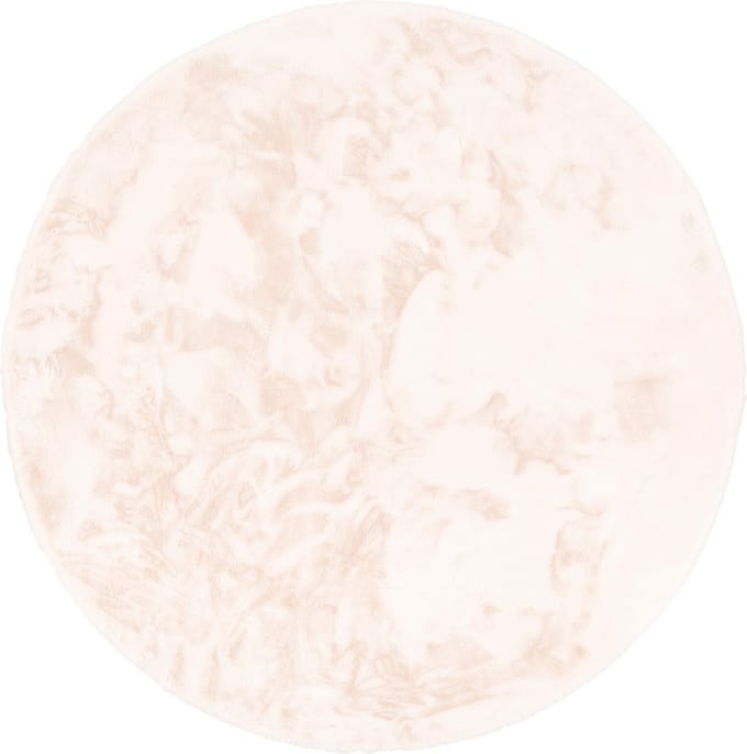Pergamon Luxe Super Zachte Bont Vloerkleed Tapijt Plush Rond