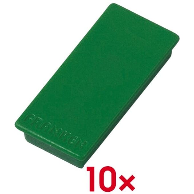 FRANKEN magnetische klem, kleefkracht: 1.000 g, 50 x 23 mm, groen