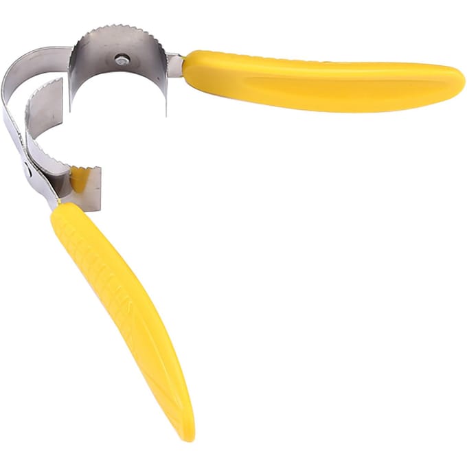 Maiskolf Ontpitter Handmatig Maïs Schiller Dorsmachine Snelle Maïskorrel Snijder Gereedschap met Veiligheidshandvat yellow