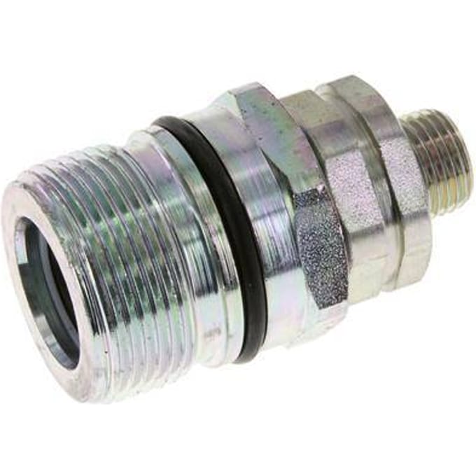 Stalen DN 12.5 Hydraulische Koppeling Snelkoppeling 10 mm L Knelring ISO 14541/8434-1 D M36 x 2