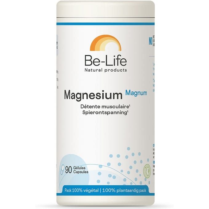 Be-Life Magnesium Magnum| vervangt 500 90 Capsules
