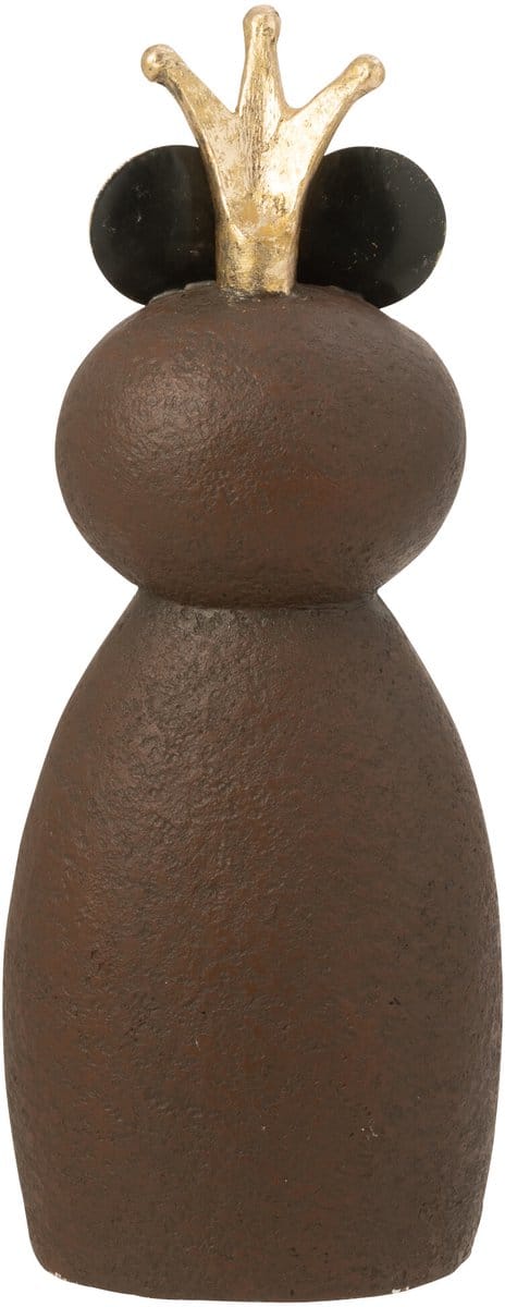 J-Line figuur Kikker - magnesium - mix - small