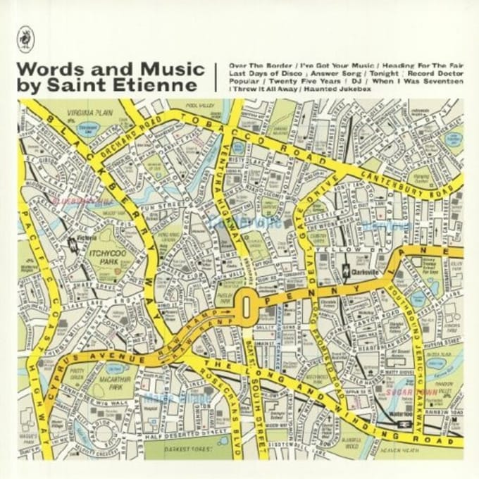Saint Etienne - Words And Music By Saint Etienne (LP) (Limited Edition)