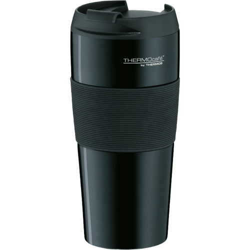 TC Thermo Pro thermosfles houtskoolzwart gepolijst 0,40 l