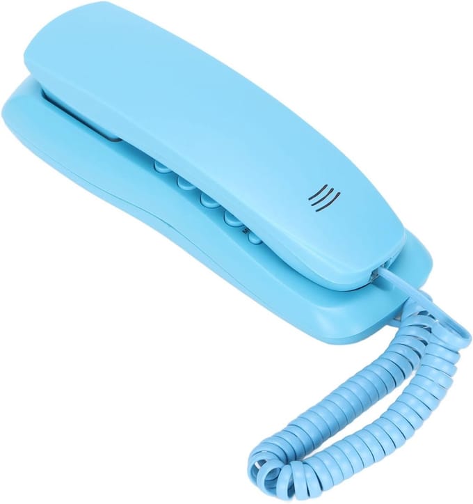 Mini Vaste Telefoon - Hoteltelefoon Bureau Telefoon - Thuis Kantoor - Compact Ruimtebesparend - 200 x 60 x 55 mm