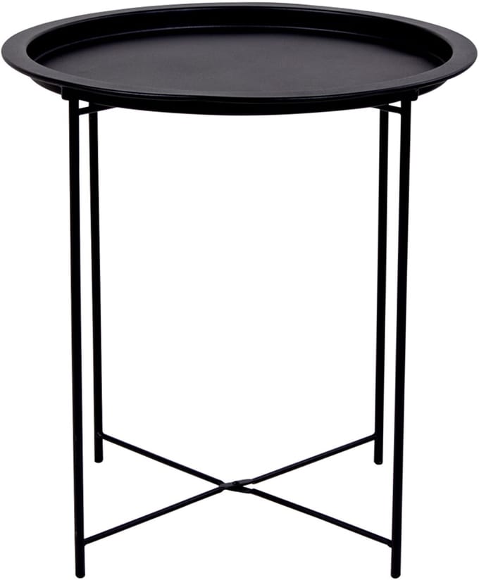 Baro salontafel hoektafel zwart.