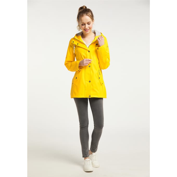 Schmuddelwedda Regenjas bridgeport Dames geel