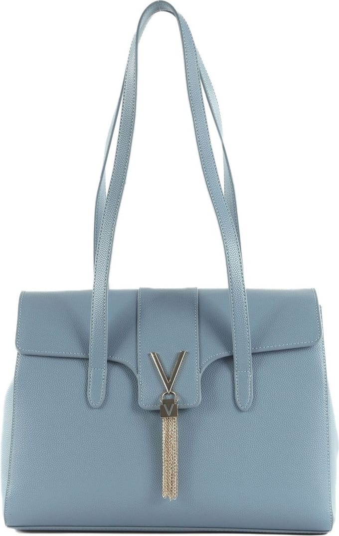 VALENTINO Schoudertas Divina Satchel Polvere Lichtblauw