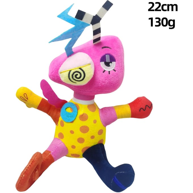 Digitaal Circus Geanimeerd Clown Knuffelspeelgoed single vacuum