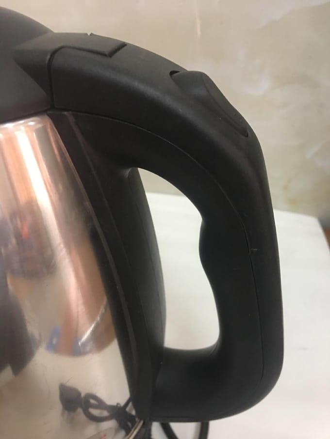 2,0L RVS waterkoker Zilvergrijs EU Plug zilvergrijze kleur