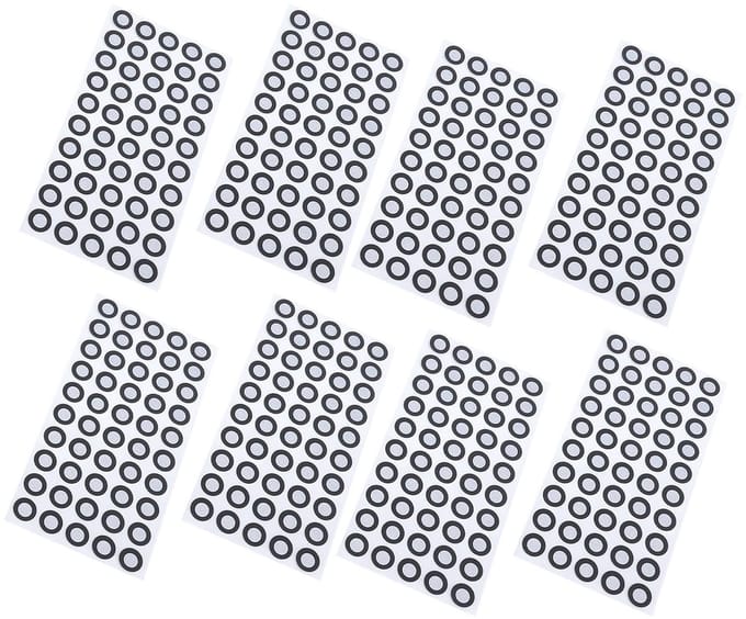 Dailygoods- 3D-scanmarkeringen 500 Stuks - Hoge Reflectiviteit