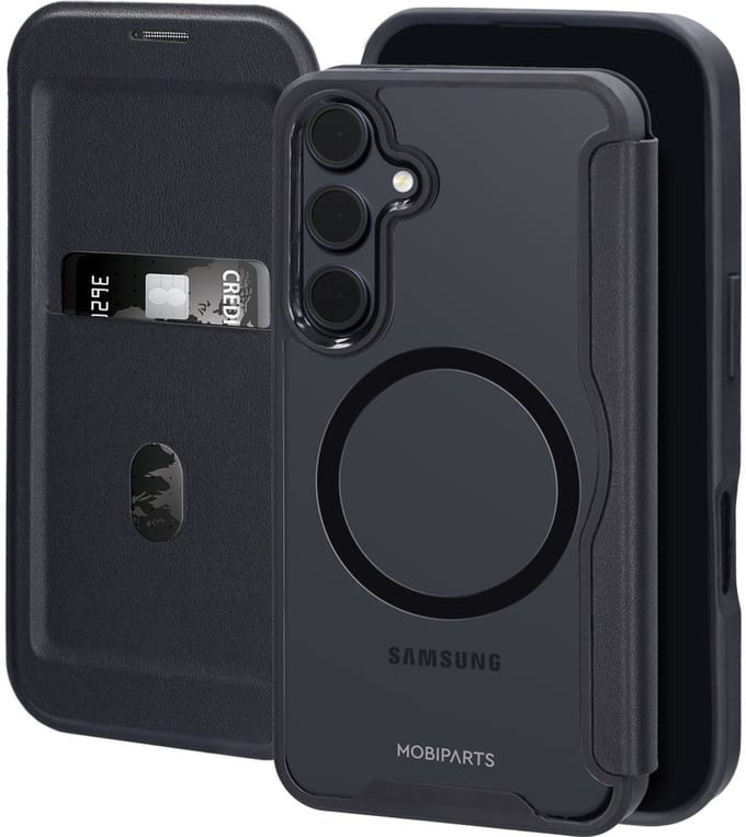 Mobiparts Shield Line Case geschikt voor Samsung Galaxy S25 - Zwart
