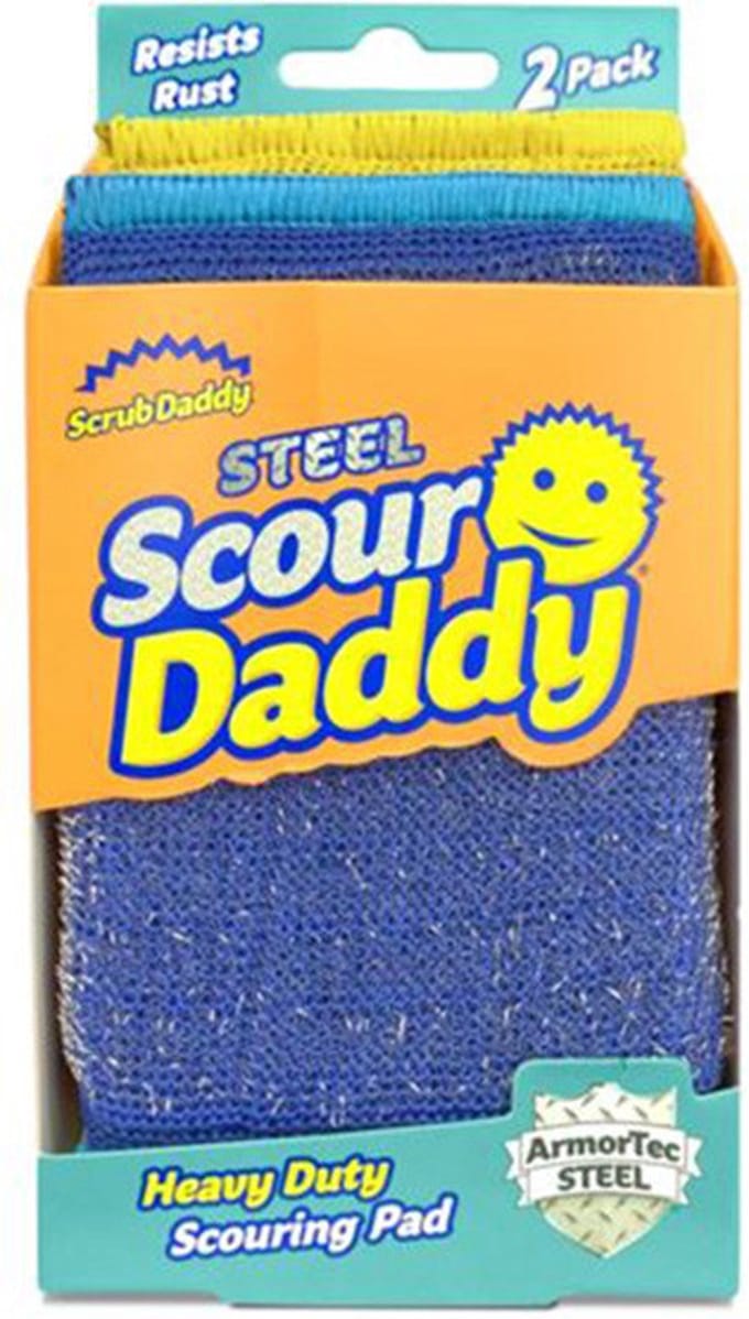 Scrub Daddy - Steel Scour Daddy - Heavy Duty Scouring Pad