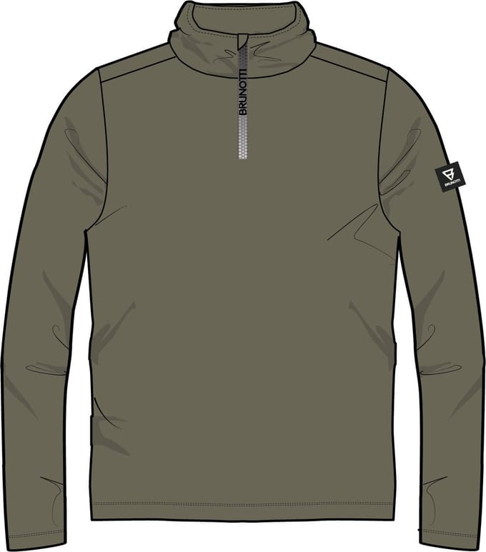 Brunotti Mismy Meisjes Fleece Zwart