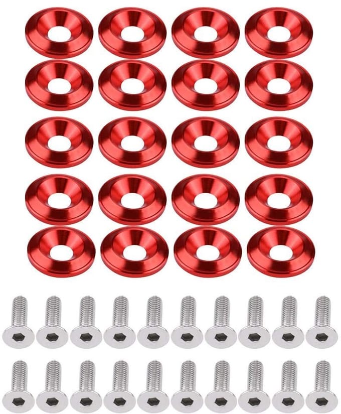 Dailygoods- Kit Aluminium - 20 Stuks Wasmachine/Bouten - Universele