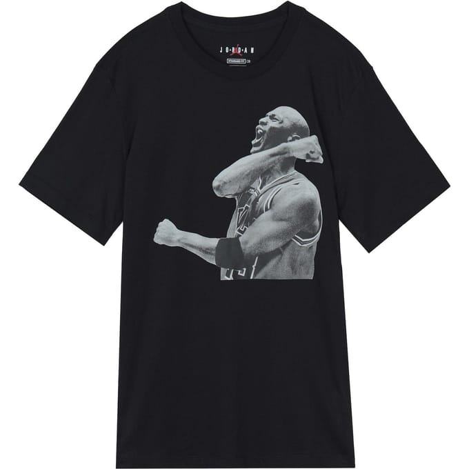 T-shirt à manches montées Jordan Homme Noir S gray