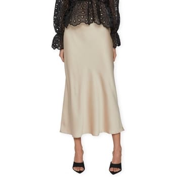Midi-rokken Vila Noos Elette Skirt - Cement
