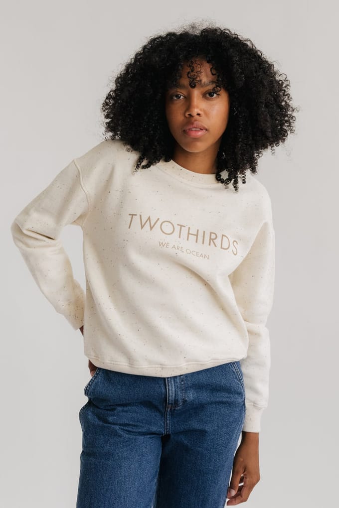 TWOTHIRDS Dassow Sweatshirts Ecru Neps Taglia: M | Maglioni a maglia Outlet | Donna | Marrone