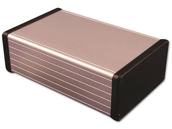 Hammond Electronics 1455N1602 Profielbehuizing 160 x 103 x 53 Aluminium Aluminium 1 stuk(s)