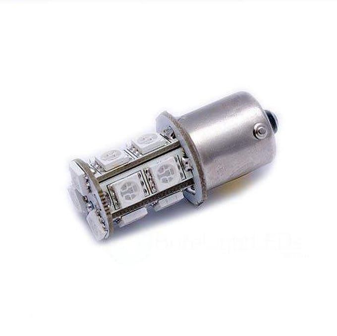 BA15S 13 LED Auto Achterlicht / Knipperlicht ORANJE (P21W 1156)