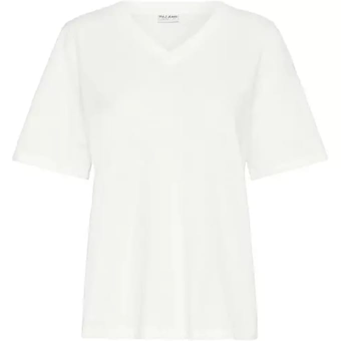Dames-T-shirt met v-hals Pulz Jeans Viktoria