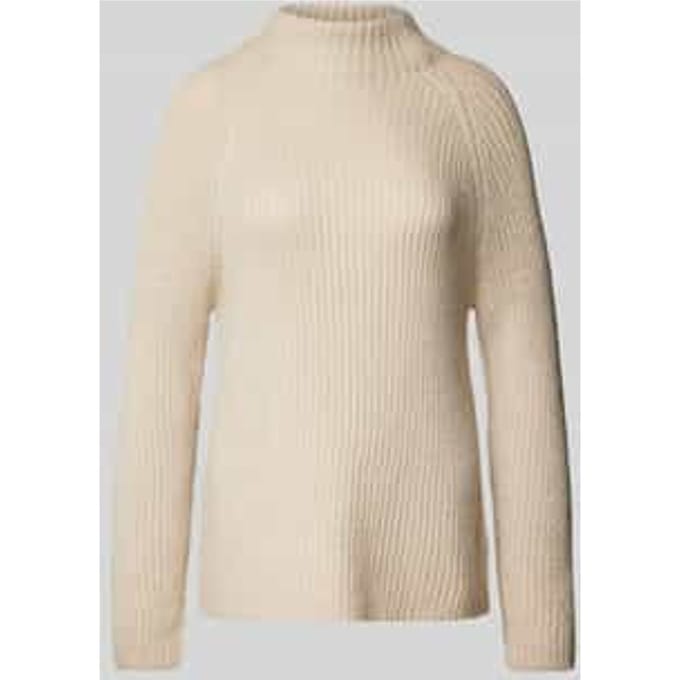 Gebreide pullover met effectgaren