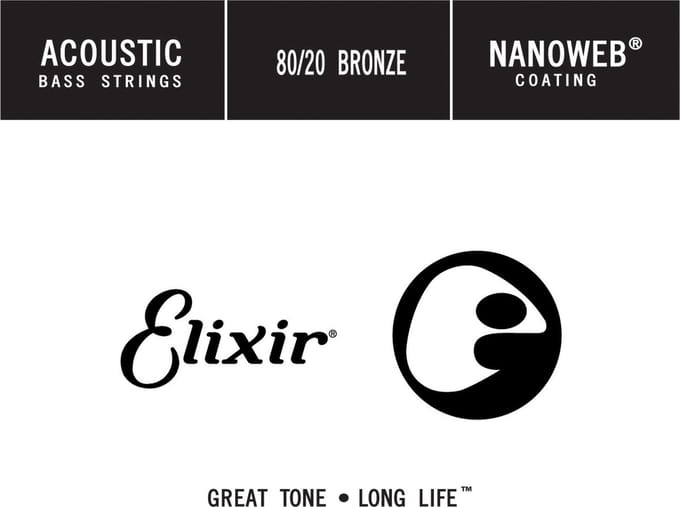 Elixir 15745 Single String Acoustic Bass 045 - Enkele basgitaarsnaar