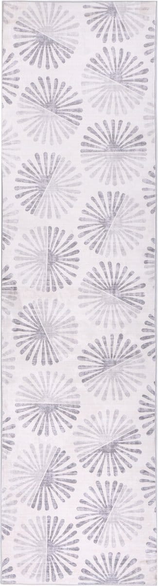 CATAK - Vloerkleed - Gebroken wit - 80 x 300 cm - Polyester