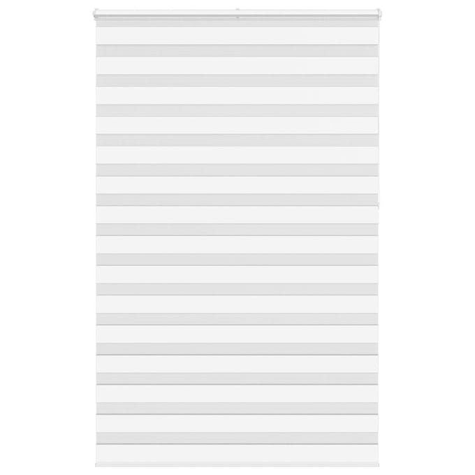 vidaXL - Zebra - rolgordijn - 150x230 - cm - stofbreedte - 145,9cm - polyester - wit