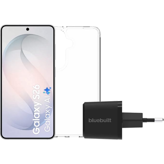 Samsung Galaxy S26 512GB Wit 5G + Basis Accessoirepakket