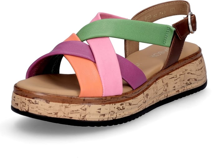 Sandalen met sleehak Gabor Sandalen