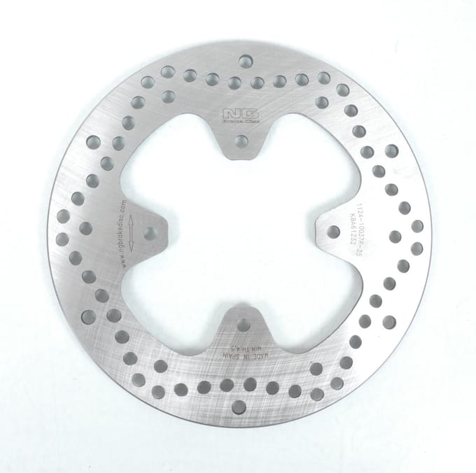 Achterremschijf NG Brakes voor Scooter Yamaha 300 Versity 2003 tot 2006 Nieuw