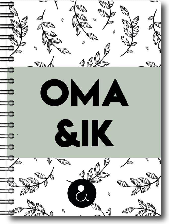 Studio Ins & Outs Invulboek 'Oma & ik' - Groen