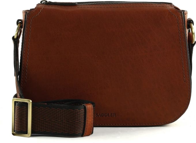 SADDLER Schoudertas Nisa Shoulder Bag Midbrown Bruine