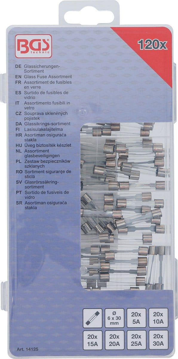 BGS Assortiment glasbeveiligingen 120 delig