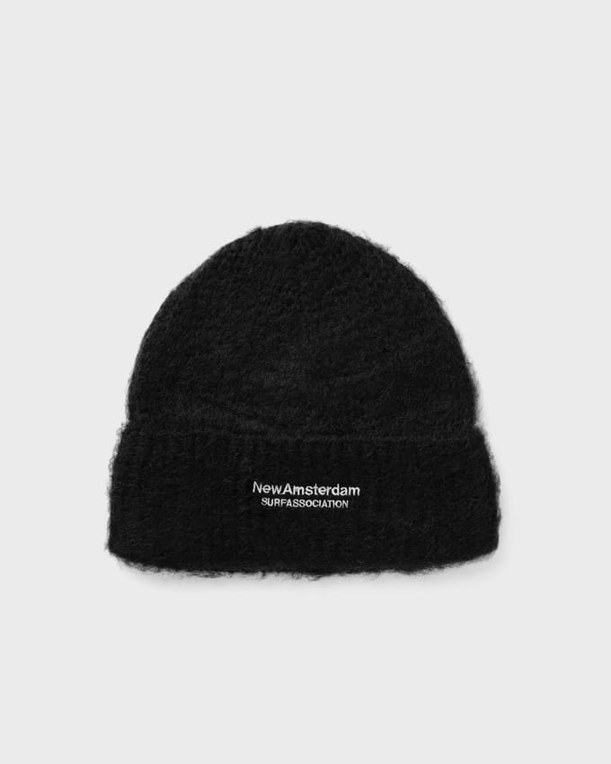 FUZZY LOGO BEANIE