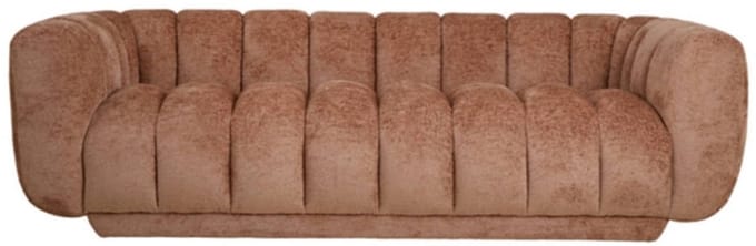 Light&living Bank 240x105x76 cm ZENTO oud roze