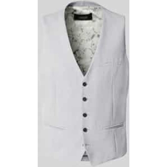 Gilet met paspelzakken model 'Vitra'