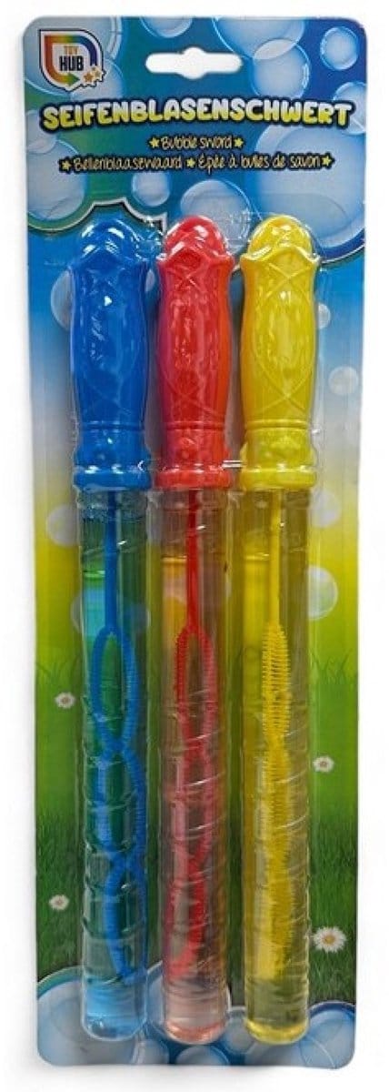 Bellenblaas Zwaard - Set van 3 stuks